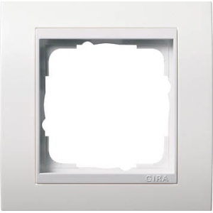 Kader 1-voudig Gira Event zuiver wit mat